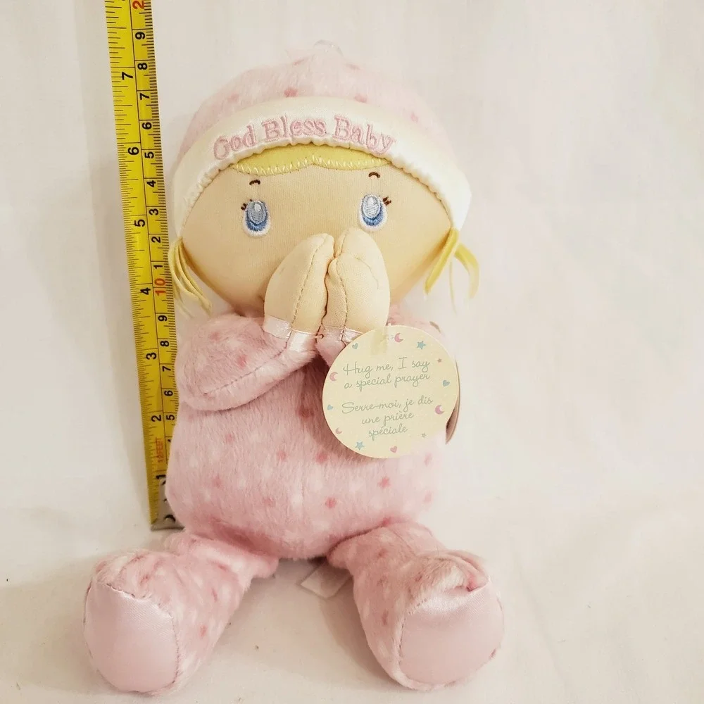Kids Preferred Pink Baby Girl Praying Doll 